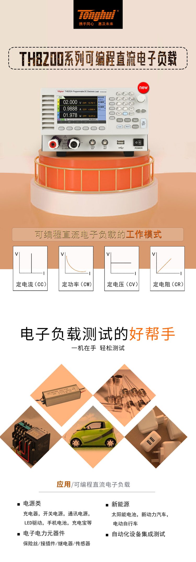 同惠TH8204A可編程直流電子負(fù)載(圖1)