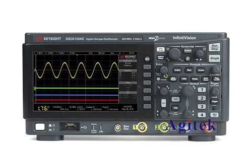 是德示波器dsox1204g設置電流